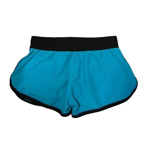 Under Armour Fly-By 2.0 Running Shorts Teal Green Black Nylon Athletic S - Picture 2 of 8